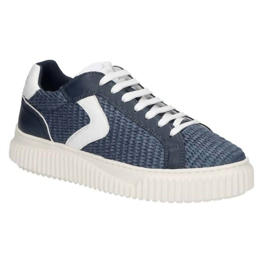 Voile Blanche - Women's Lipari Raffia Nappa Sneaker