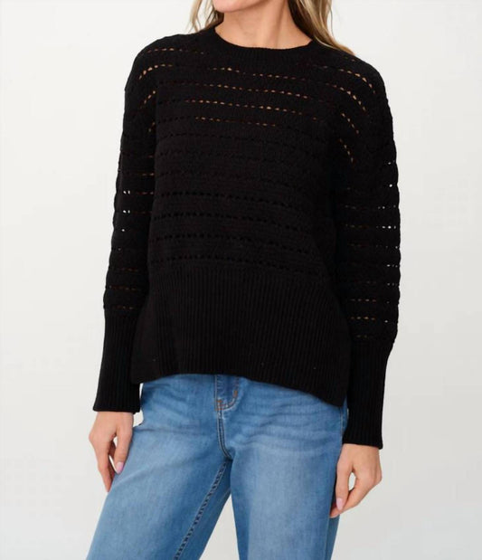 Six/Fifty - Jaden Crochet Sweater