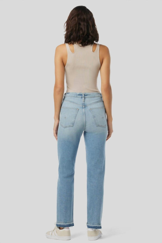 Hudson - Jade High-rise Straight Loose Fit Jeans