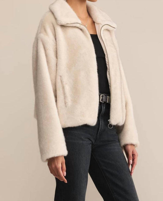 Z Supply - Amethyst Faux Fur Jacket