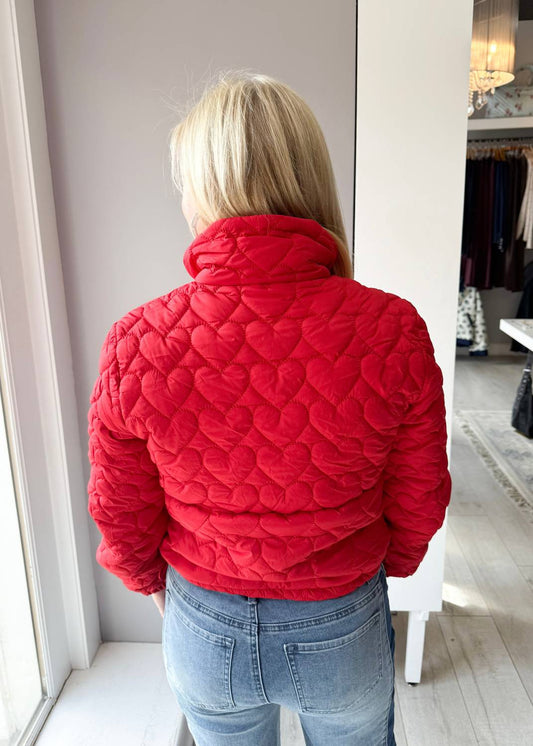 J. Society - Heartbreaker Quilted Puffer Jacket