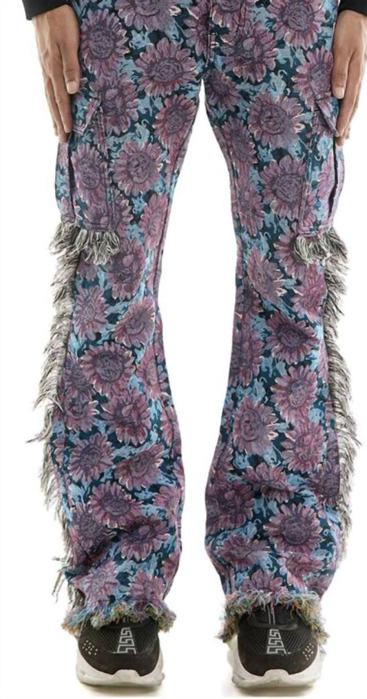 Kdnk - Floral Tapestry Cargo Pants