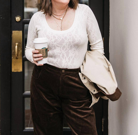 Z Supply - DAINTY MESH SWEATER