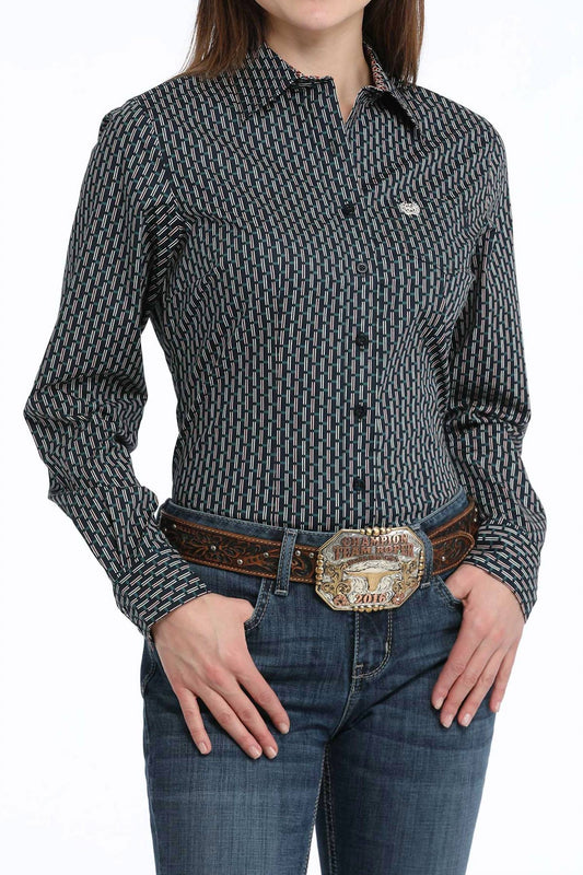 Cinch - Women's Long Sleeve Print Shirt