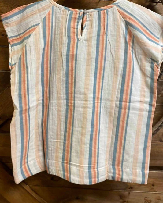 Roper - Women's Stripe Peasant Blouse