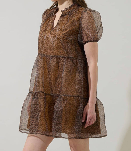 Sugarlips - Organza Tiered Mini Dress