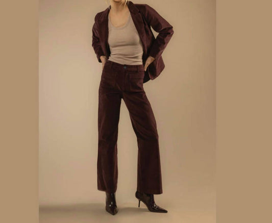 Velvet Heart - Becker High-rise Corduroy Pant