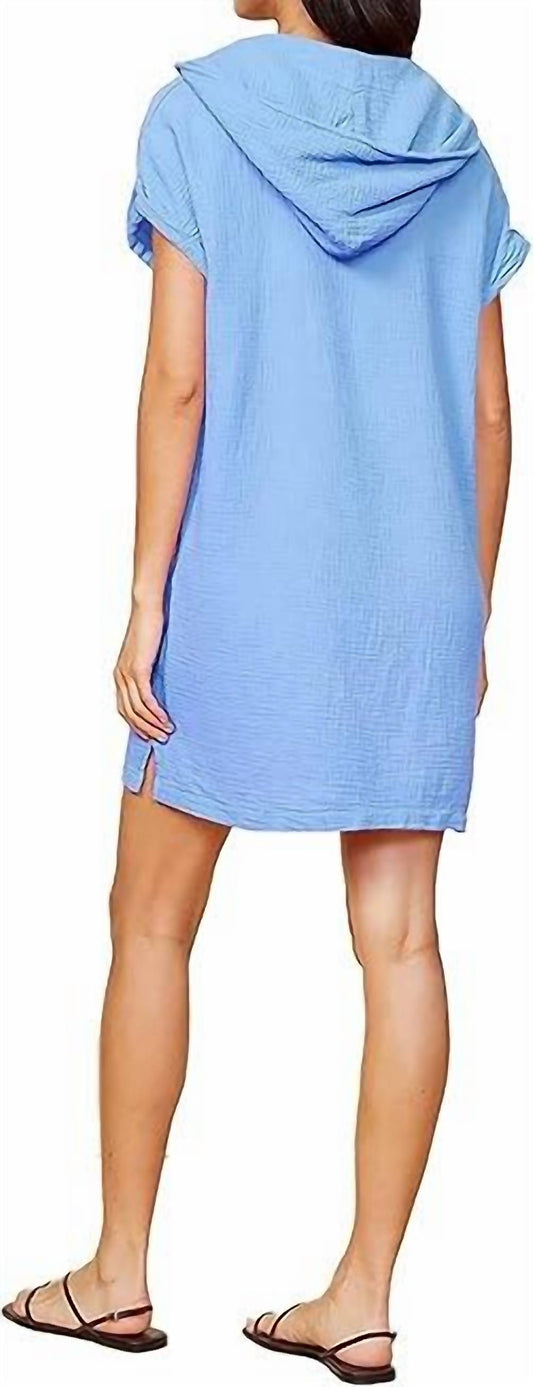 Monrow - Gauzed Hooded Coverup Dress