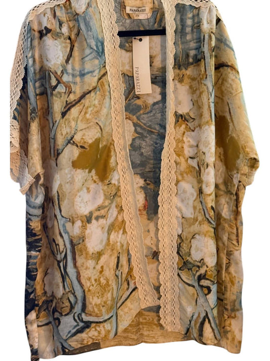 Paparazzi - Women's Abstract Floral Cardigan