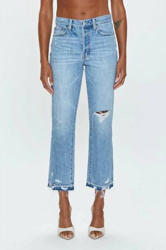 Pistola - Charlie High Rise Classic Straight Denim Jeans