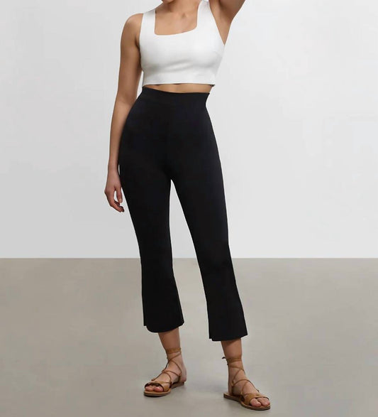 Commando - Neoprene Cropped Flare Leggings