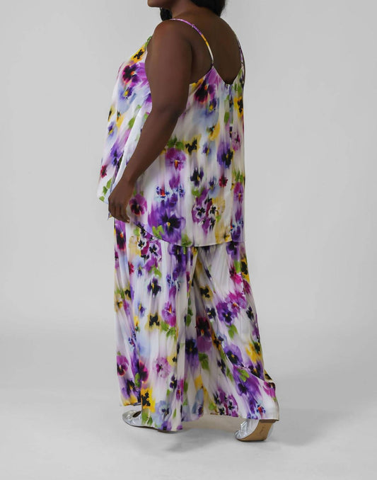 Mat Fashion - Pansy Relaxed Wide Leg Trouser - Plus