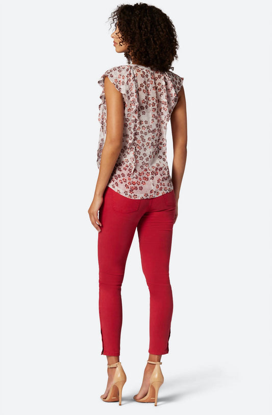 Joie - Raquel Silk V-neck Floral Blouse