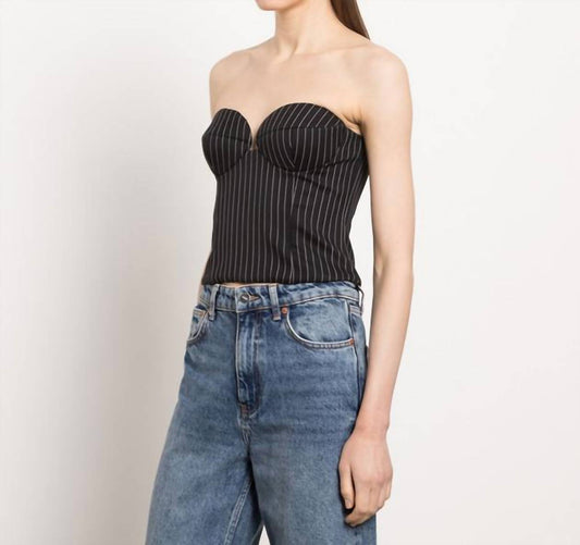 Magda Butrym - wool blend corset top