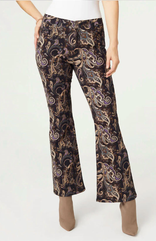 Coco + Carmen - Draco Printed Flare Pants