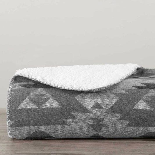 Hiend Accents - Aztec Designer Shearling Throw Blankets