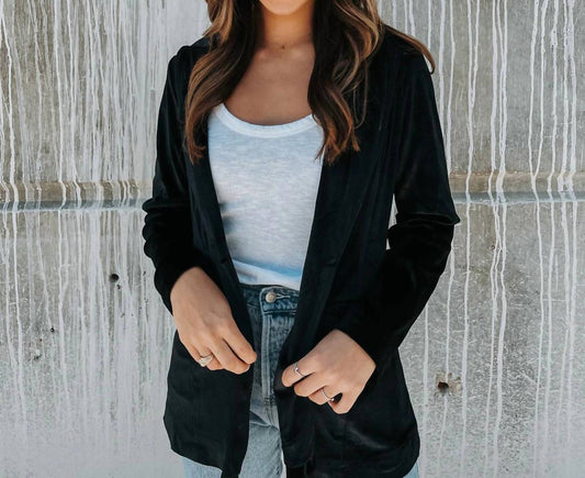 Blakeley - Everything We Knew Velvet Blazer