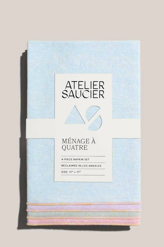 Atelier Saucier - Hummingbird Cotton Napkins
