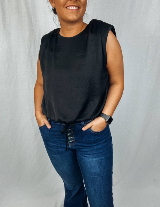 Glam - Silk Crop Top