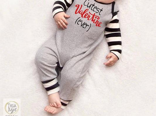 Tesa Babe - Baby Boys Cutest Valentine Ever Romper