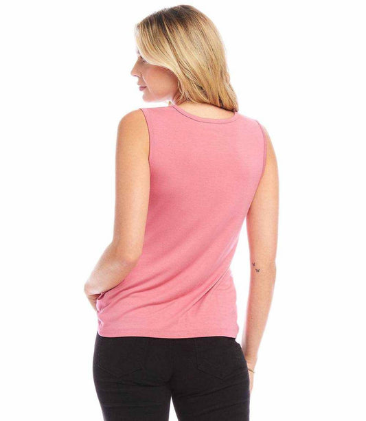 Karen Kane - Sleeveless Pick-Up Top