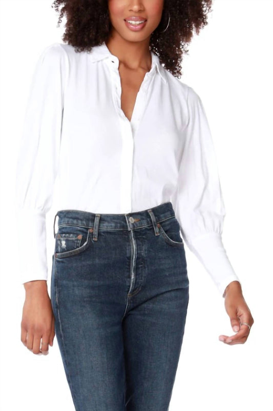 Bobi - Sleeve Button Up Top