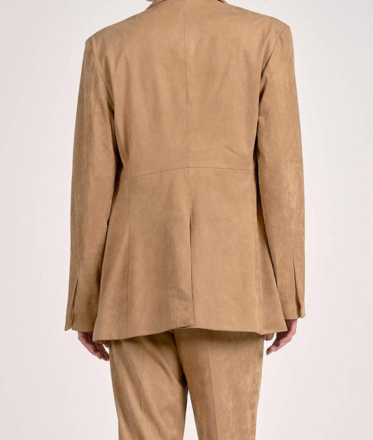 Elan - Women's Microsuede Blazer