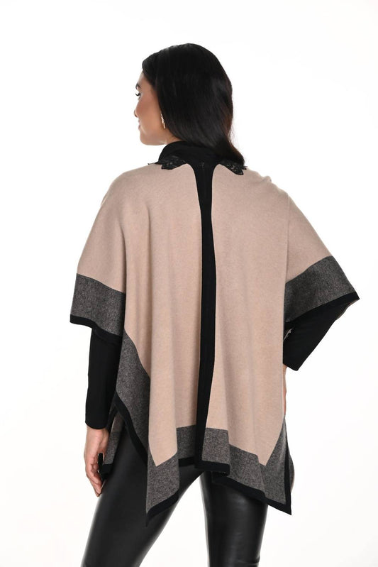 Frank Lyman - Poncho Style Knit Cover-up