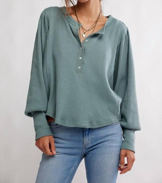 Free People - Quinn Knit Thermal Sweater