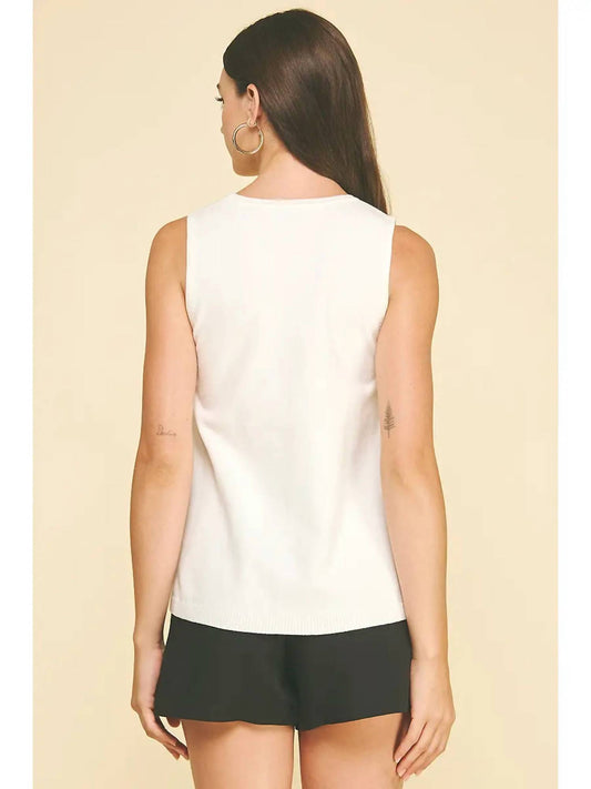 Pinch - Women's Embroidered Knit Top