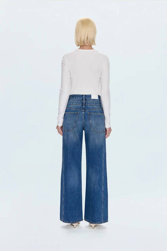 Pistola - Caleb High Rise Stacked Waist Jeans