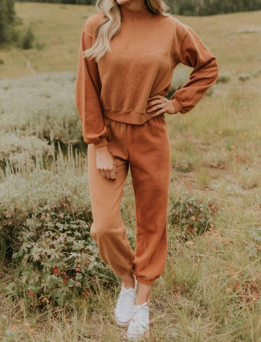 People Of Leisure - High Neck Crew Sweatshirt