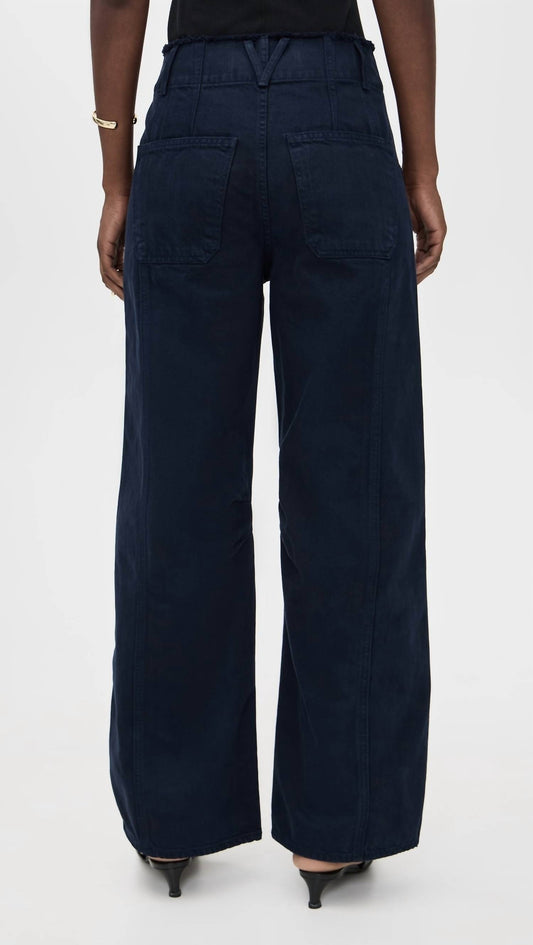 Veronica Beard - Lula Mid Rise Barrel Jeans