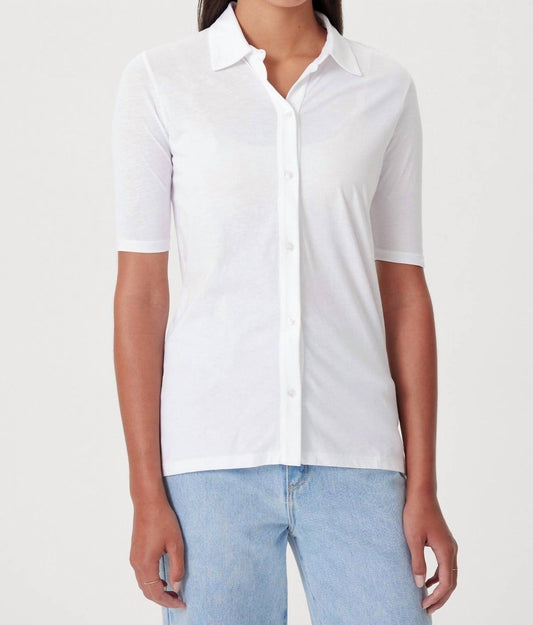 Goldie - Organic Modern Short Sleeve Shirt