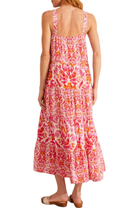 Tribal - Sleeveless Maxi Dress