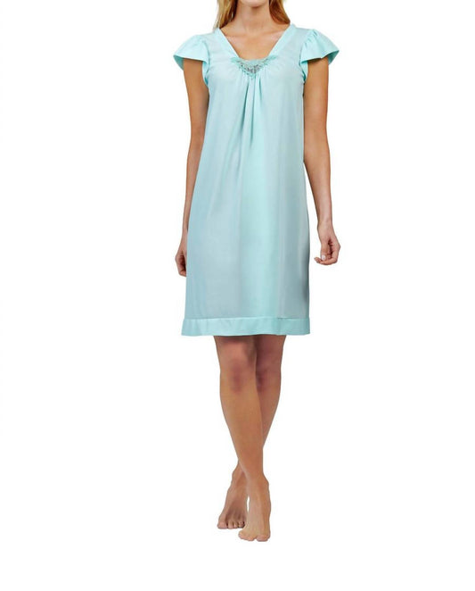 Shadowline Lingerie - Short Cap Sleeve Nightgown