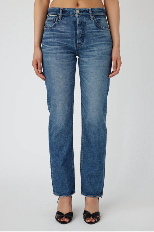 Moussy - Vintage Chateau High Waisted Straight Jean