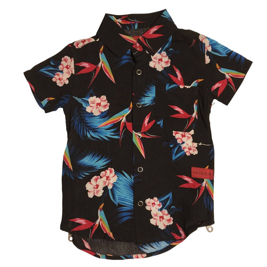 Haus Of Jr - Boys' Paradise Button-Up