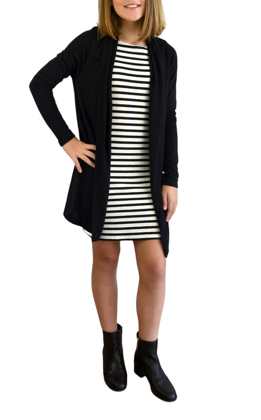 Area Code 407 - Girls Duster Cardigan