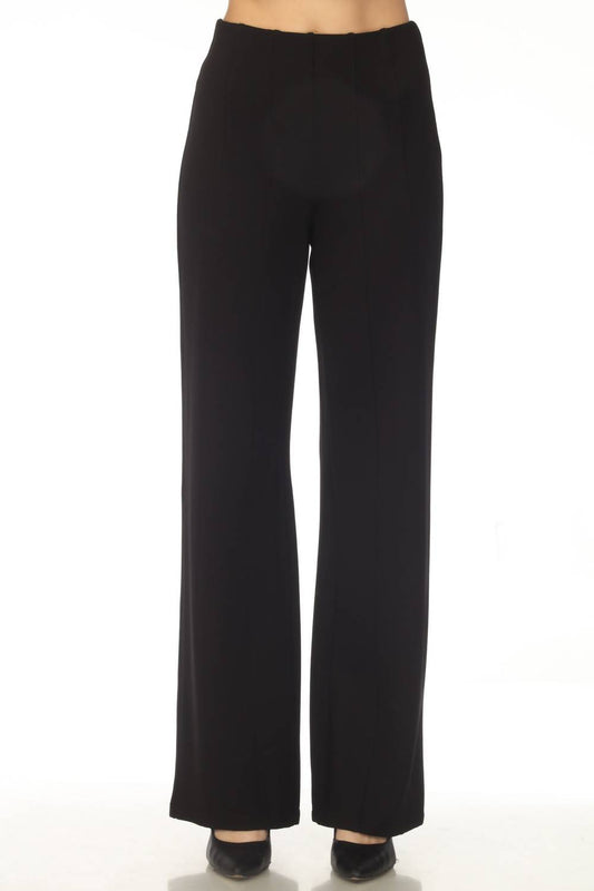 Joseph Ribkoff - Heavy Knit Pull On Wide Leg Pants