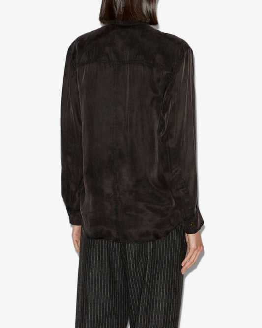 Isabel Marant - Zetta Washed Satin Shirt
