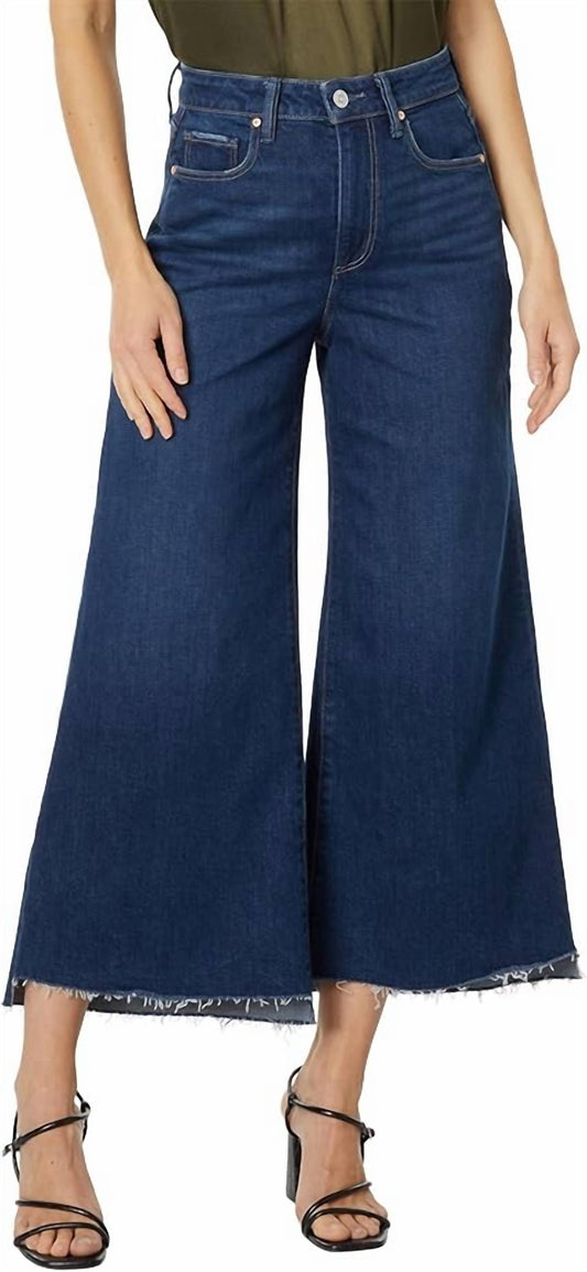 Paige - Frankie Uneven Raw Hem Jeans