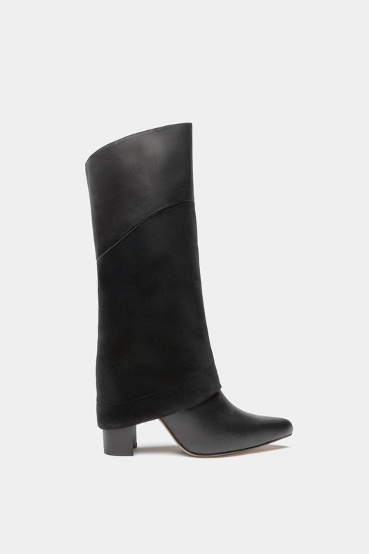 Dante Shoes - Women's Leather Tall Overlay Boots