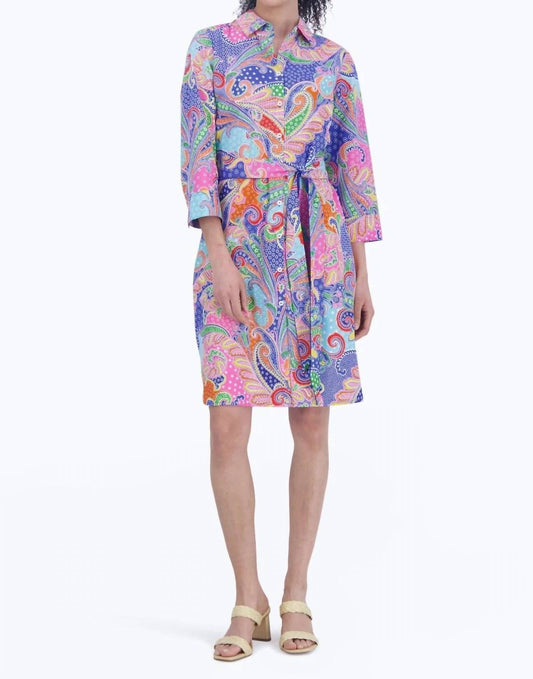 Foxcroft - Rocca 3/4 Sleeve Dress