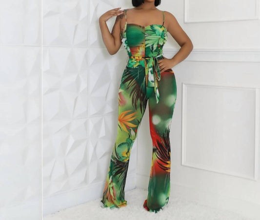 5Besties - Tropical Glow Jumpsuit