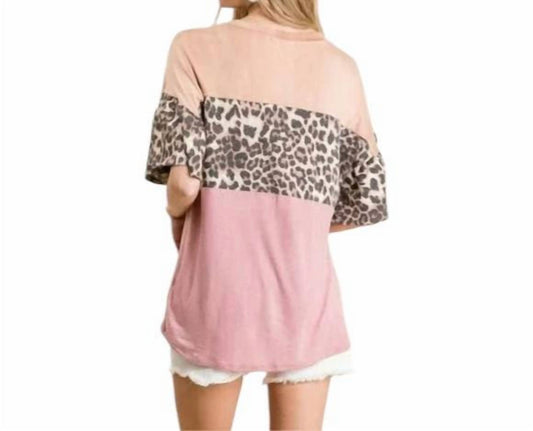 Veveret - Colorblock Knit top - Plus