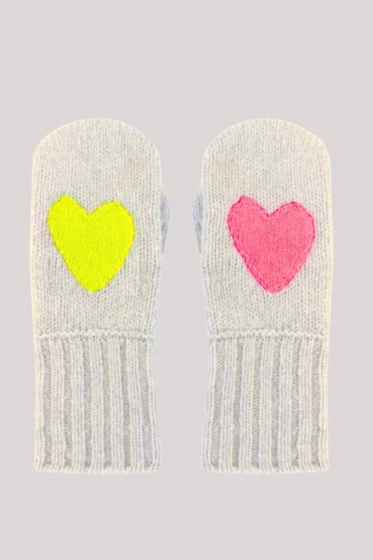 Kerri Rosenthal - Women's Silver Fox Patch Mittens