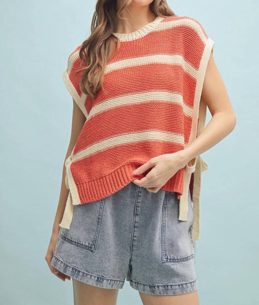 Wishlist - Sweater Vest with Side Ties