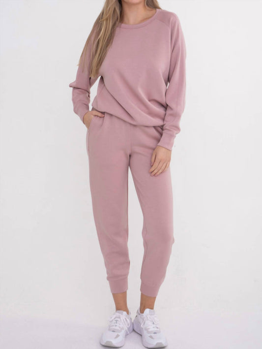 Mono B - Contrast Seam Joggers