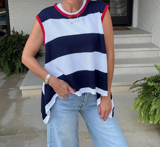 Ee:Some - SUZANNA STRIPE TOP